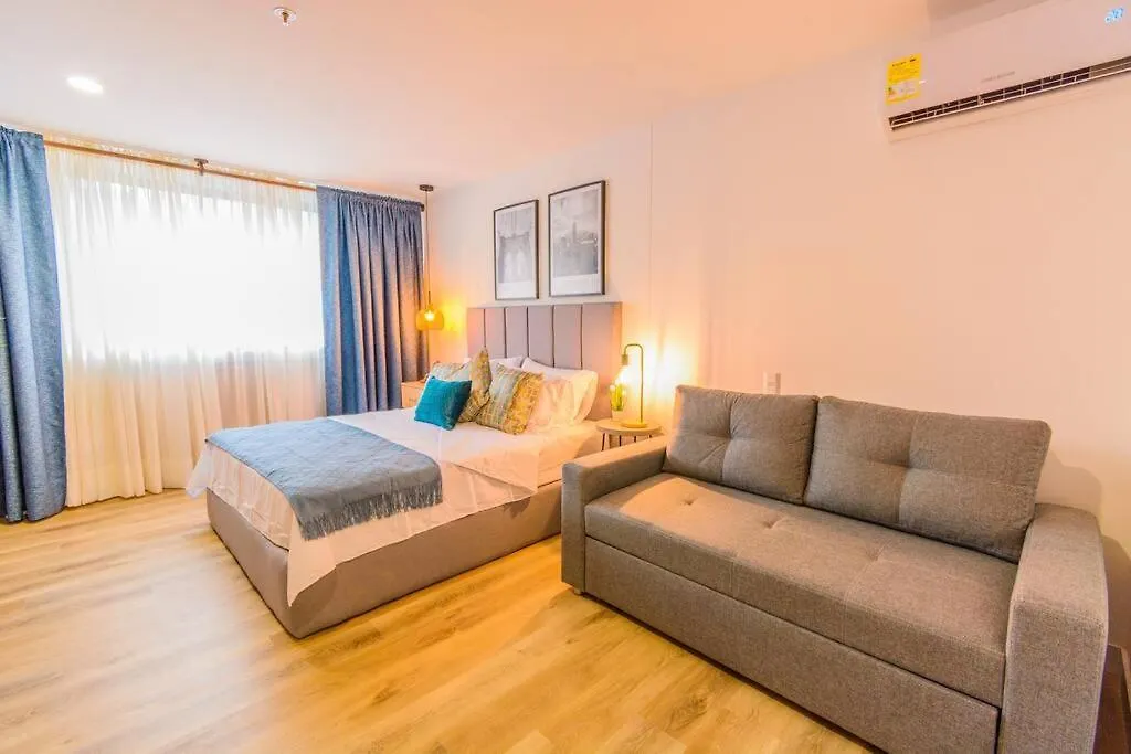 Apartment Hermosa Suite Cowork - Gym-Wifi El Poblado Medellin Colombia